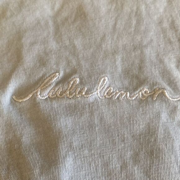 Lululemon Lt Blue Open Back Tank - Picture 3 of 3